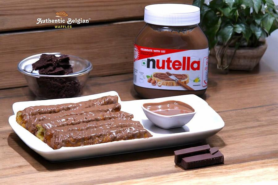 Nutella Dark Chocolate Churros