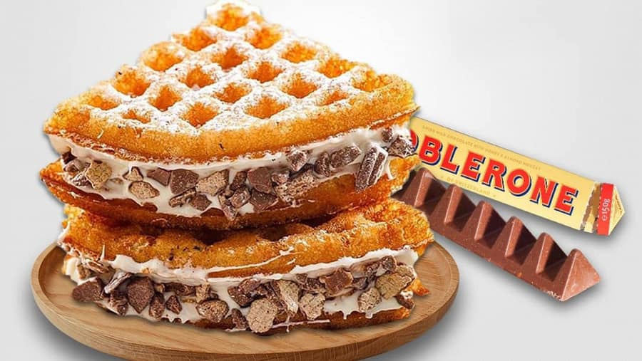 Toblerone Swiss Choco Waffle