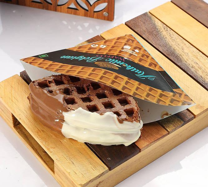 White Chocolate Waffle